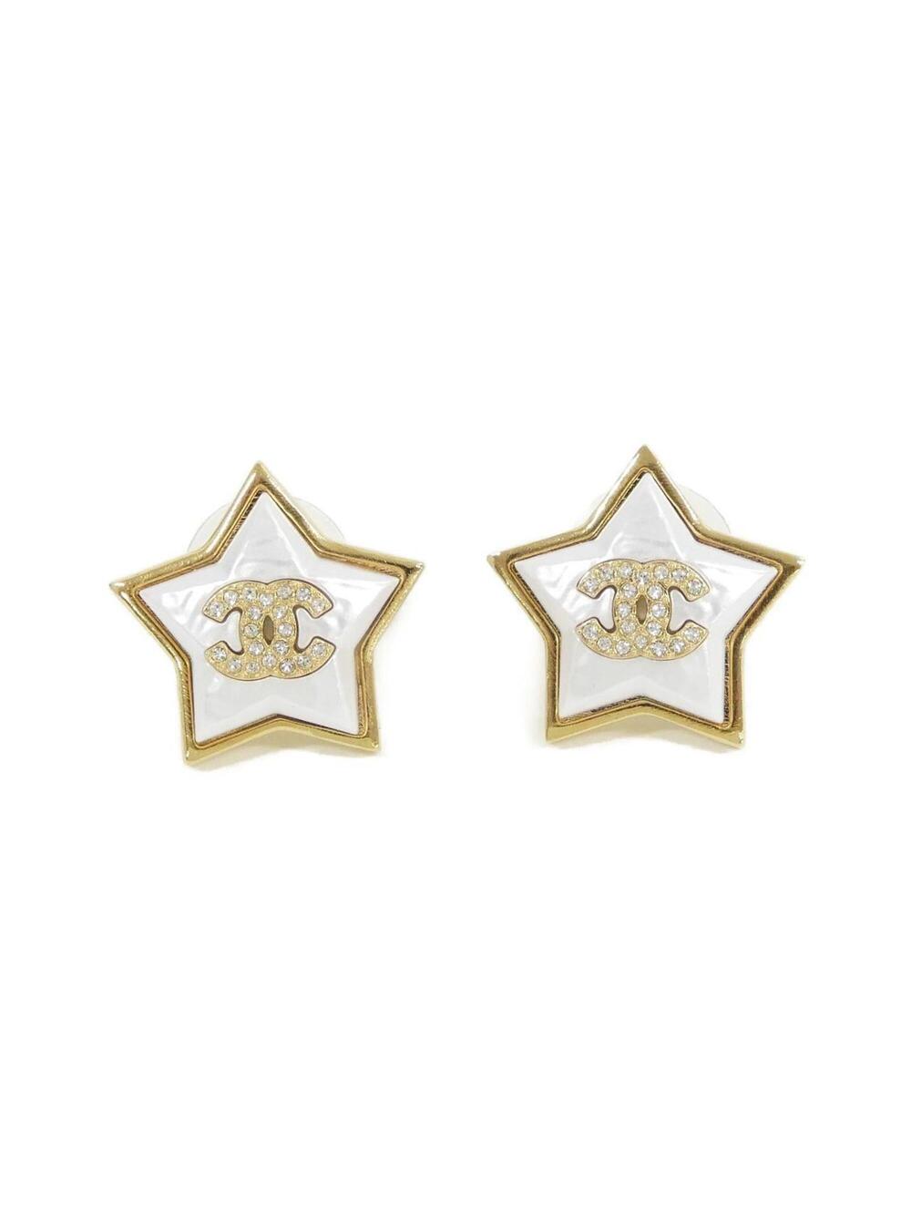 Chanel Earrings Gold-Tone Metal #343187C11B